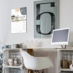 Aesthetic Wall Calendar in Abstract Art Design - Runs Until December 2023 - The Perfect Monthly Calendar for Easy Planning - Incl. 2022 - Image 2